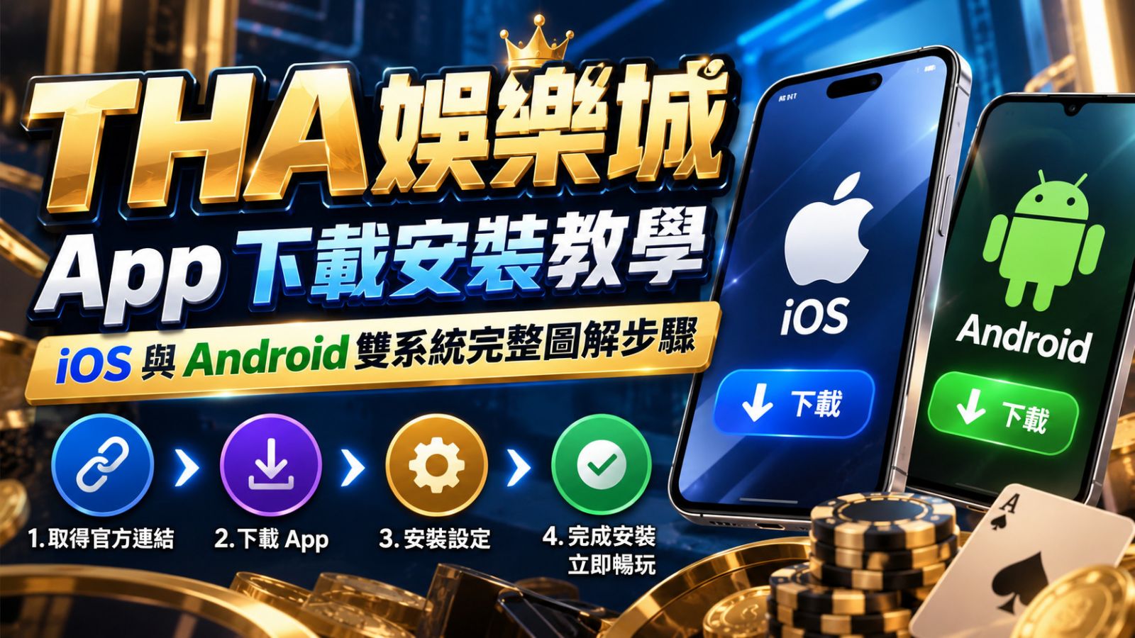 THA娛樂城 App 下載安裝教學:iOS 與 Android 雙系統完整圖解步驟